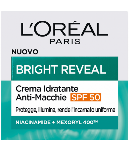 Bright Reveal Crema Idratante Anti Macchie Niacinamide Spf50+ 50 Ml