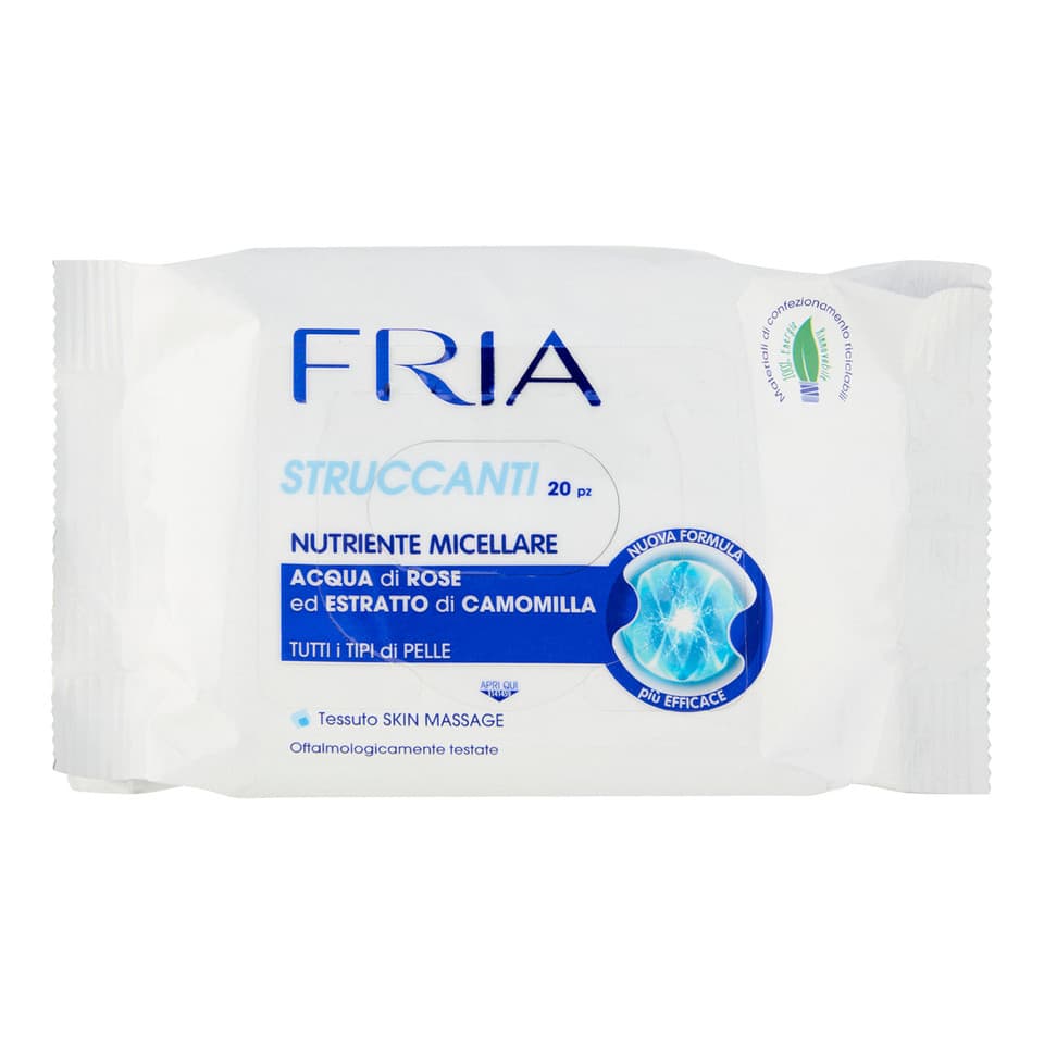 Struccanti Nutriente Micellare Tutti I Tipi Di Pelle 20 Pz