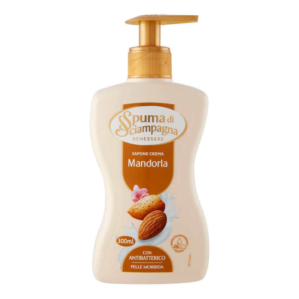 Benessere Sapone Crema Mandorla