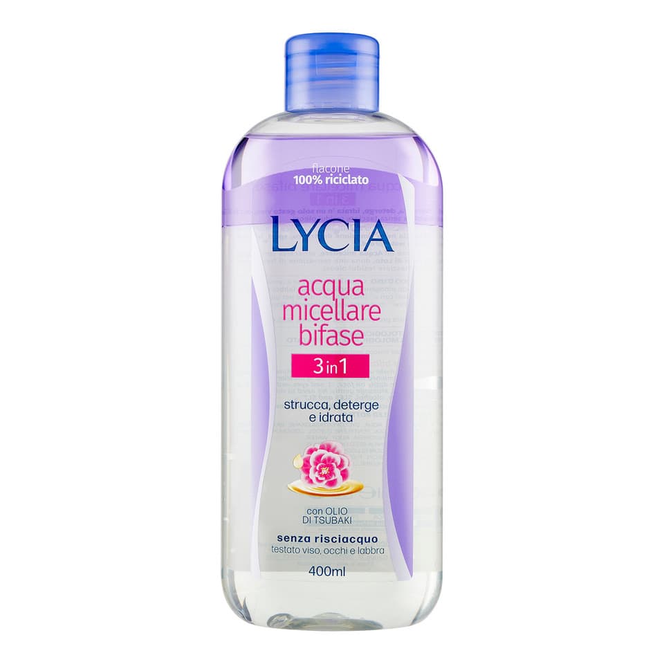 Acqua Micellare Bifase 3 In 1 Con Olio Di Tsubaki