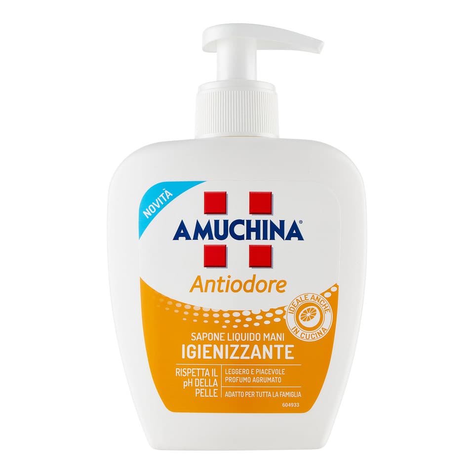 Antiodore Sapone Liquido Mani Igienizzante