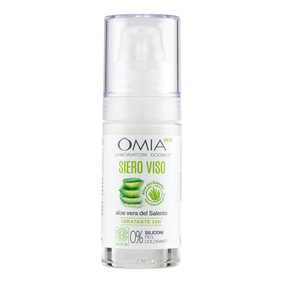Siero Viso Aloe Vera Del Salento Idratante 24h