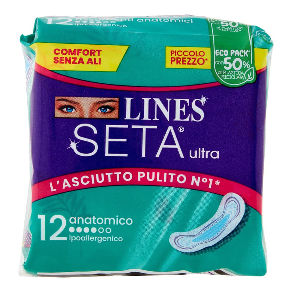 Lines Seta Ultra Anatomico 12 Pz