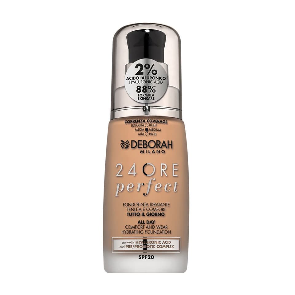Fondotinta 24ore Perfect Con Acido Ialuronico
