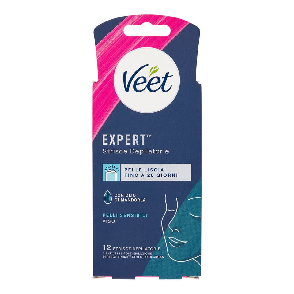 Strisce Viso Expert Pelli Sensibili 12 Strisce