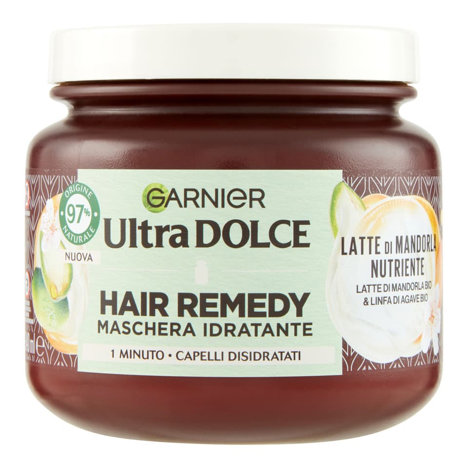 Ultra Dolce Hair Remedy Maschera Per Capelli Idratante Latte Di Mandorla Nutriente