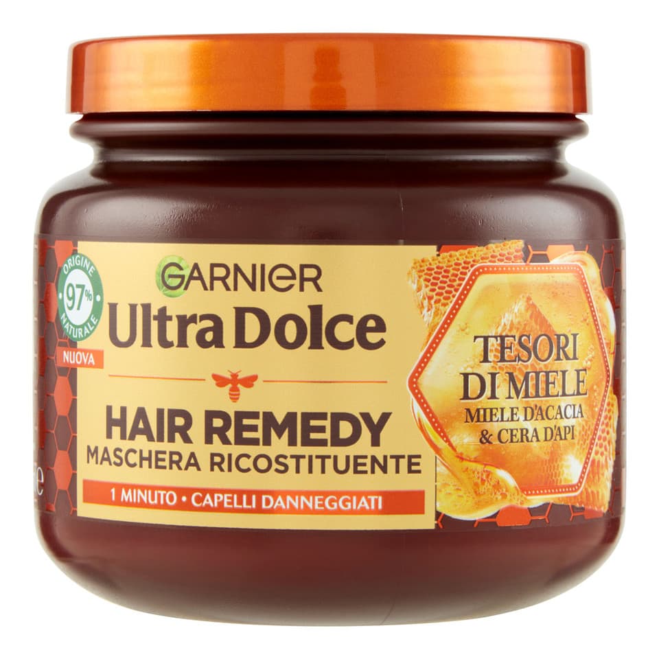 Ultra Dolce Hair Remedy Maschera Per Capelli Ricostituente Tesori Di Miele