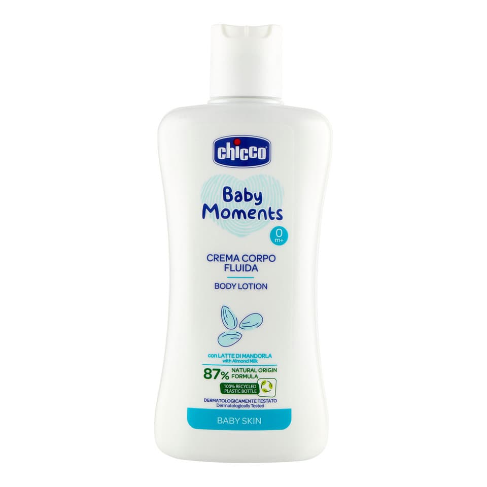 Chicco Baby Moments Crema Corpo Fluida 0m+