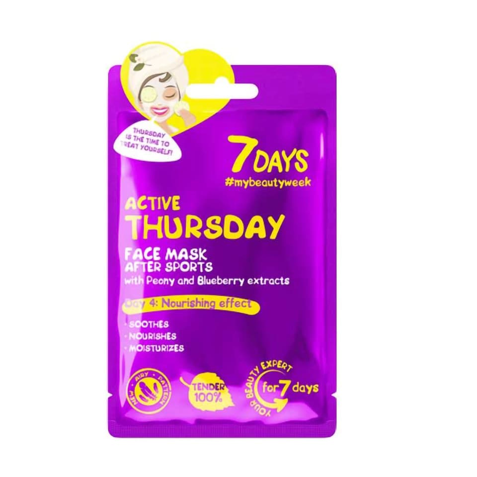 Maschera Viso 7 Giorni - Active Thursday