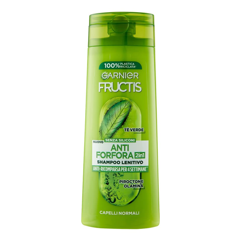 Fructis Shampoo 2in1 Lenitivo Antiforfora Capelli Normali