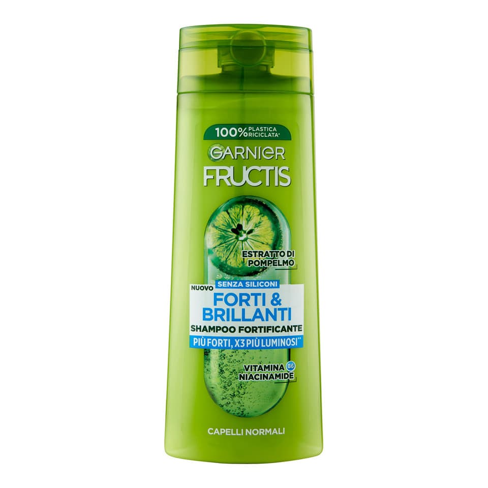 Fructis Shampoo Fortificante Forti & Brillanti Capelli Normali