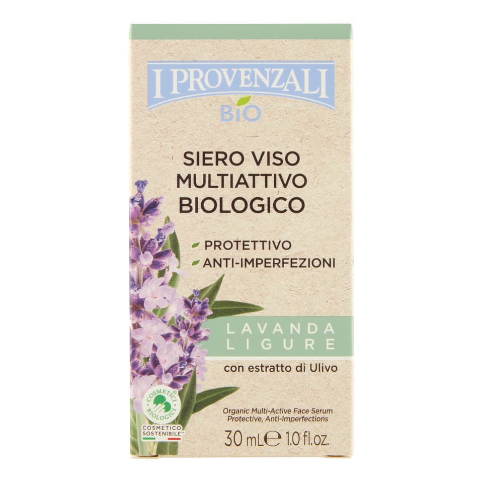 Bio Siero Viso Multiattivo Biologico Lavanda Ligure