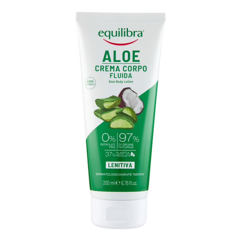Aloe Crema Corpo Fluida Lenitiva