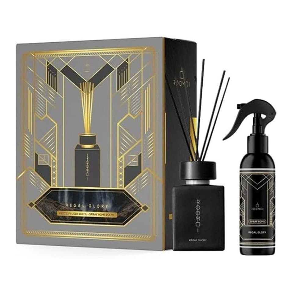 Regal Glory Profumatore Ambiente 500ml + Profumatore Tessuti Spray 200ml