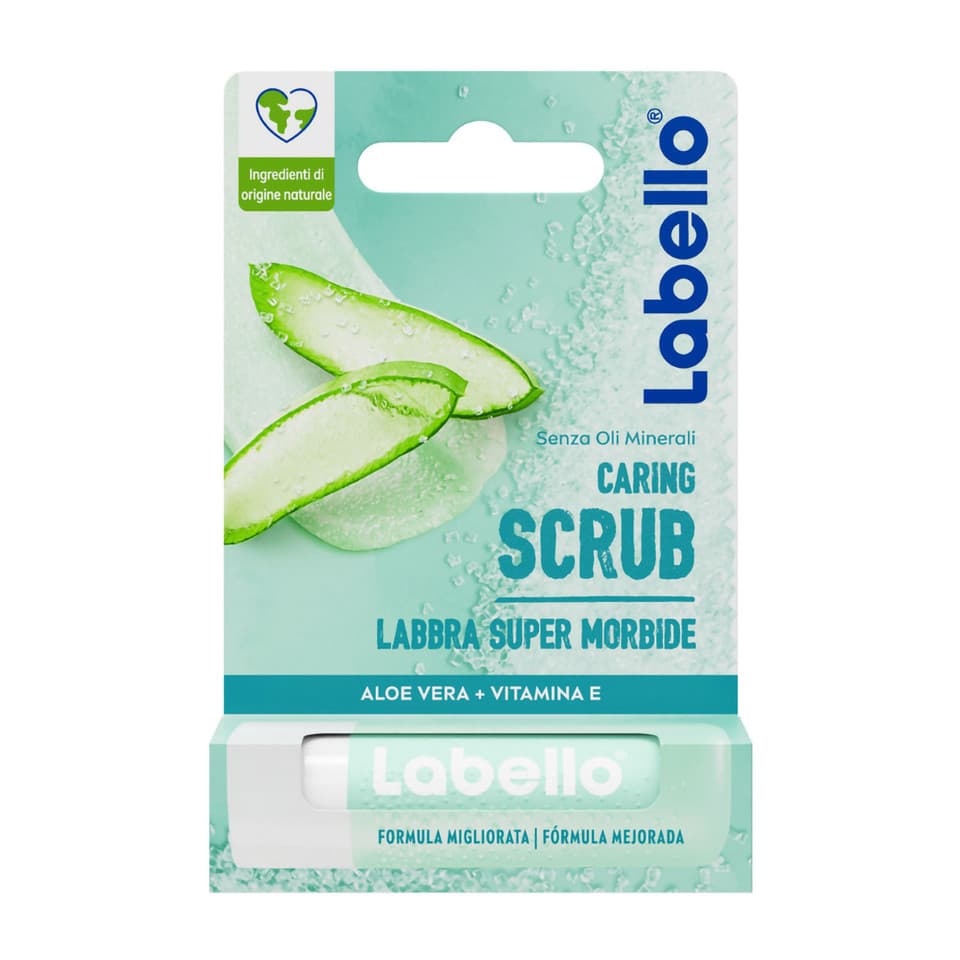 Scrub Caring Aloe Vera E Vitamina E