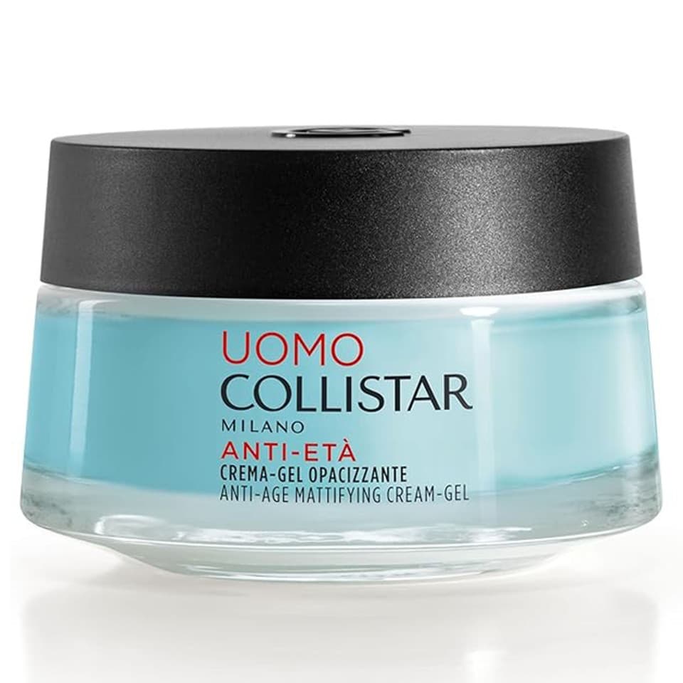Collistar Crema Gel Viso Uomo Per Pelli Miste E Grasse, Sensibili