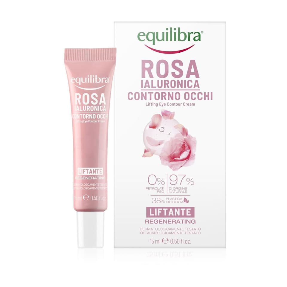Rosa Laluronica Maschera-patch Occhi Anti-fatica In Tessuto 100% Naturale