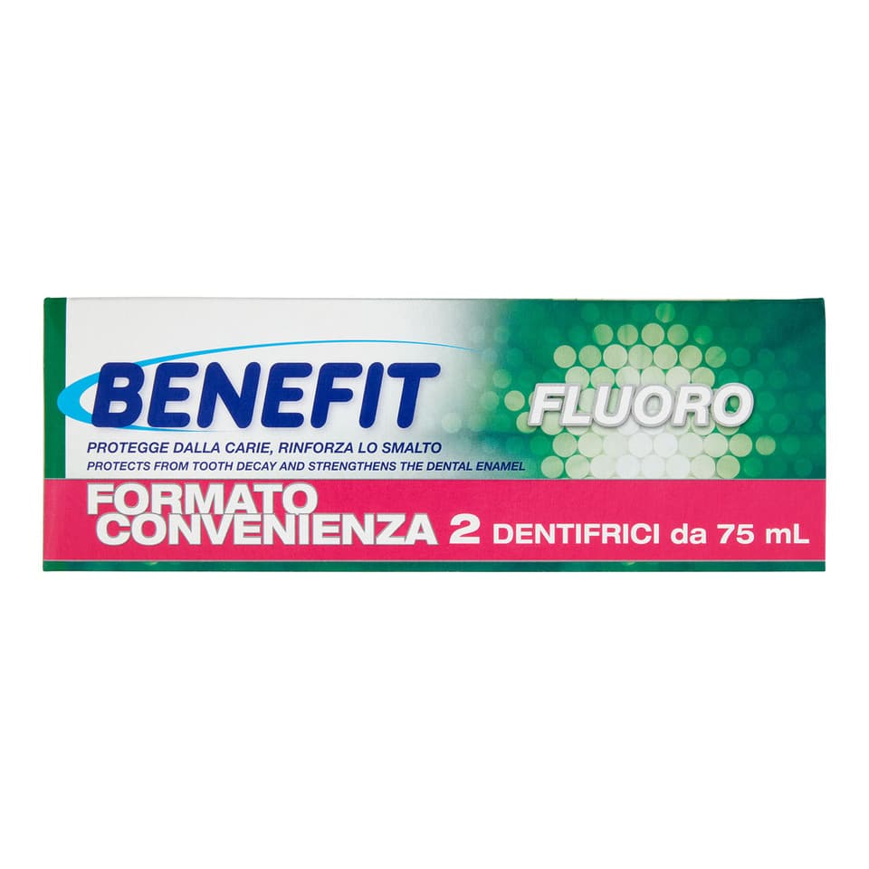 Dentifricio Fluoro 2 X 75 Ml