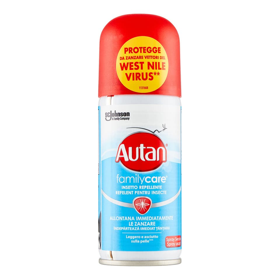 Family Care Spray Secco Insetto Repellente E Antizanzare