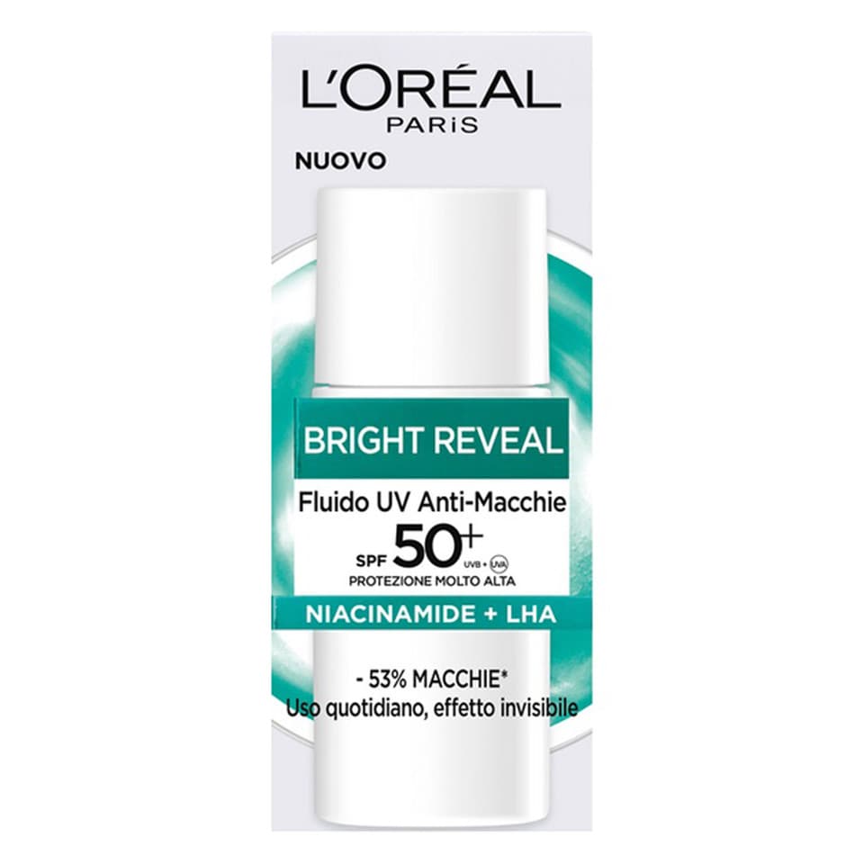 Bright Reveal Fluido Uv Anti-macchie Con Spf50+