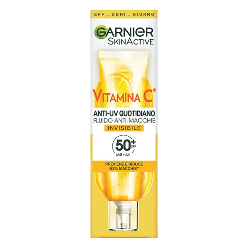 Fluido Anti-macchie Invisibile Vitamina C Spf50+
