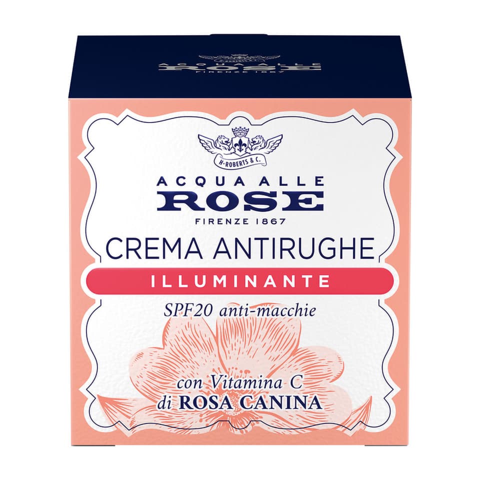 Crema Viso Anti-rughe Illuminante Con Vitamina C
