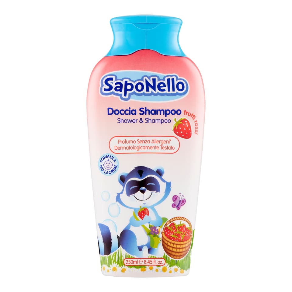 Doccia Shampoo Idratante Frutti Rossi