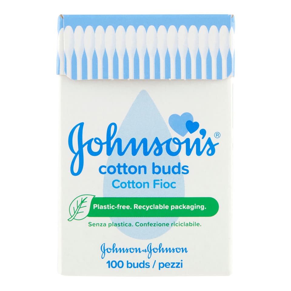 Baby, Cotton Fioc, 100% In Puro Cotone, Per Tutta La Famiglia, 100pz