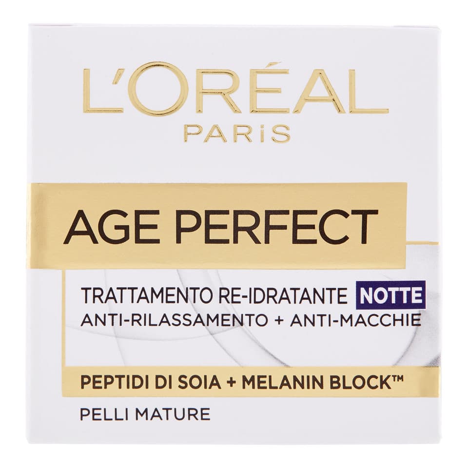 Age Perfect Trattamento Re-idratante Notte Pelli Mature