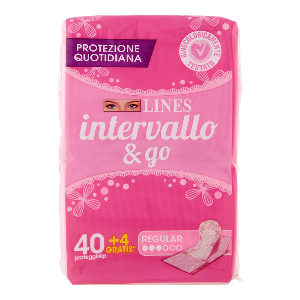 Proteggi Slip Anatomici Ripiegati Intervallo 40+4 Pz