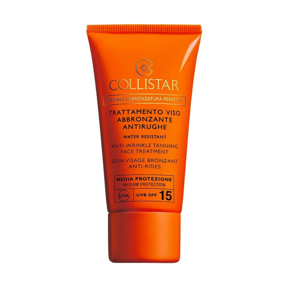 Abbronzatura Perfetta Trattamento Viso Abbronzante Antirughe Spf 15