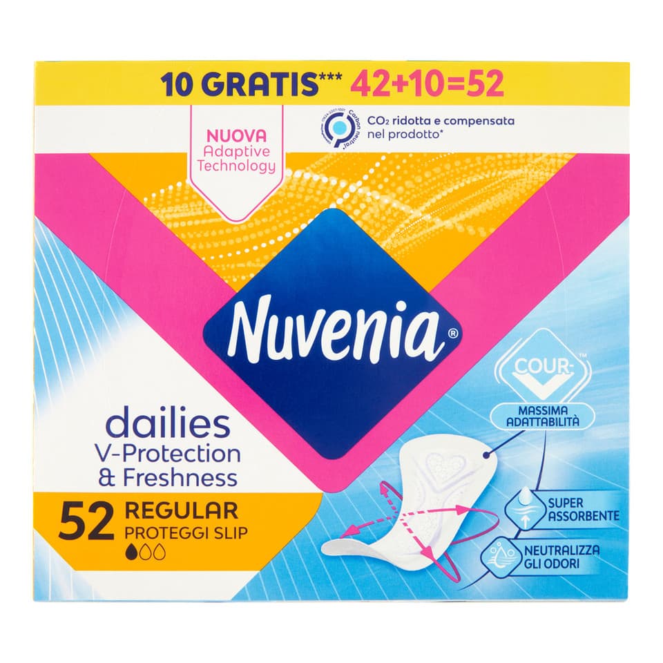 Proteggi-slip Anatomico Uso Quotidiano 52 Pz