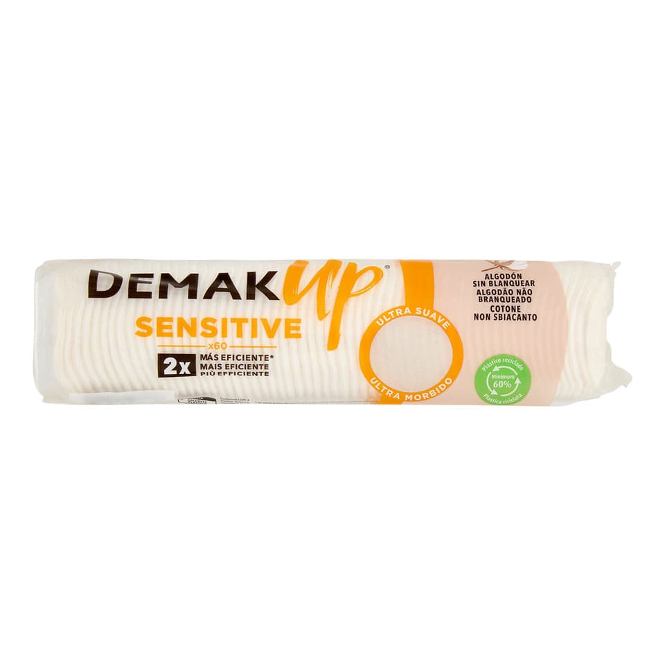 Dischetti Struccanti Di Cotone Ovali Sensitive 60 Pezzi