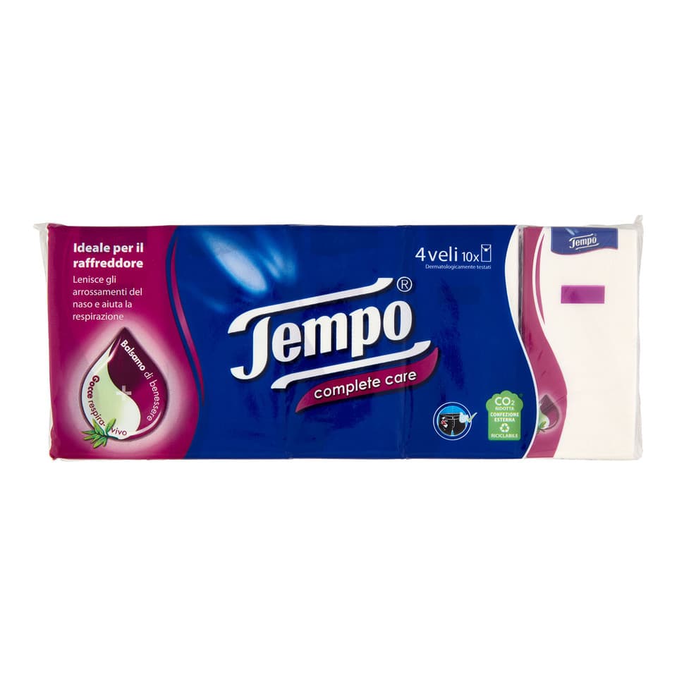 Complete Care Fazzoletti 4 Veli 10 Pz
