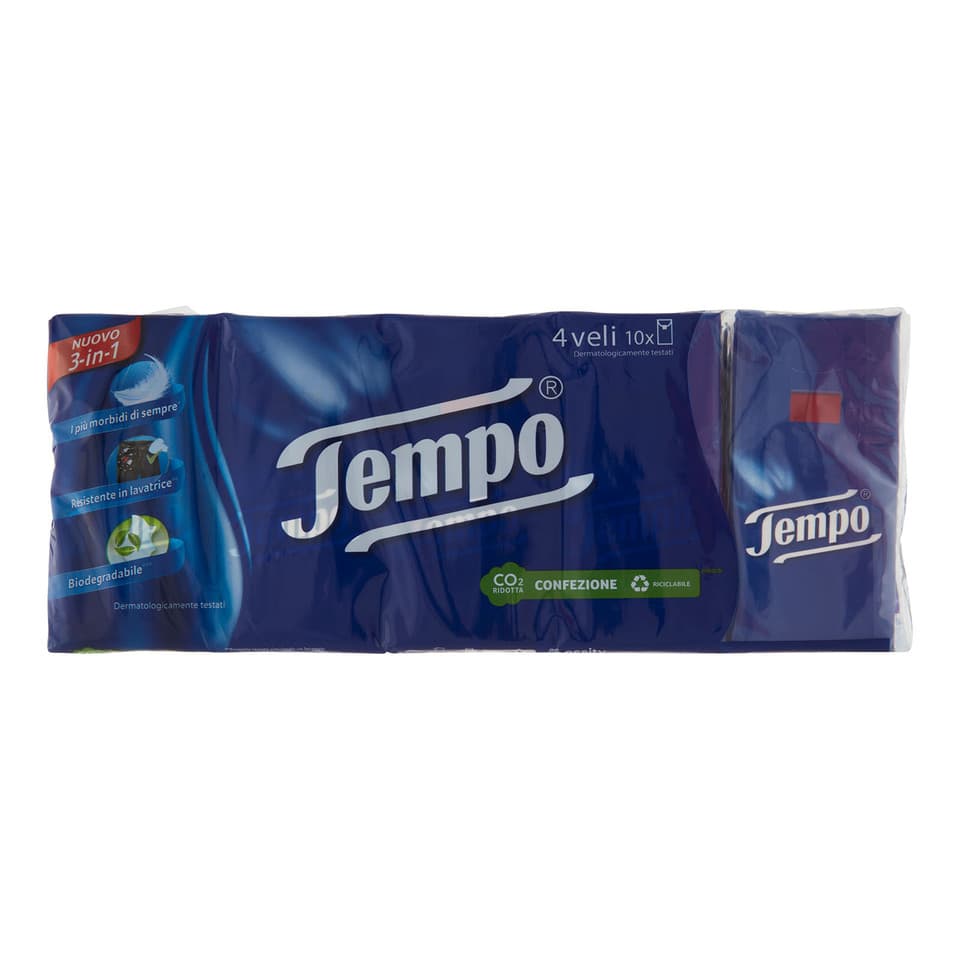 Empo Fazzoletti 4 Veli 10 Pz