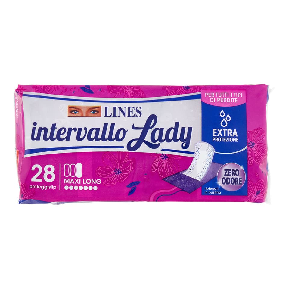 Intervallo Lady Maxilong Proteggislip Ripiegati 28 Pz