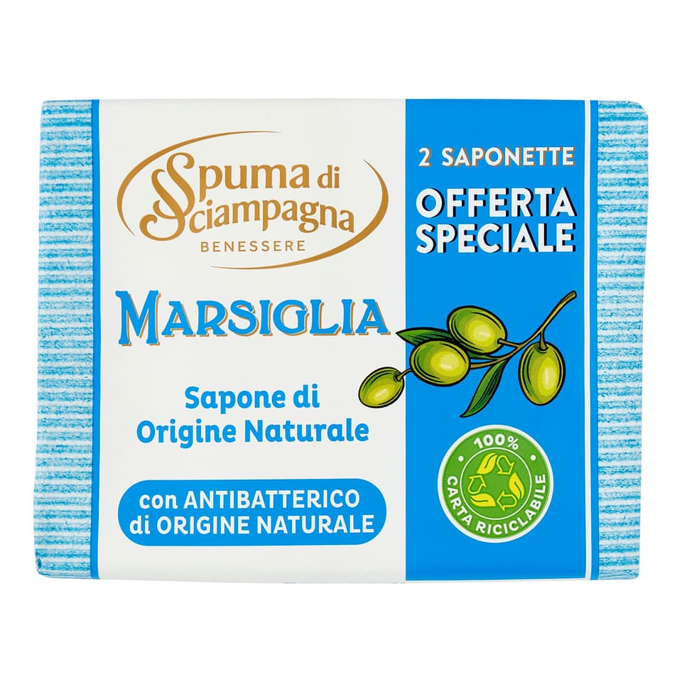 Sapone Marsiglia 125 Gr X 2pz.