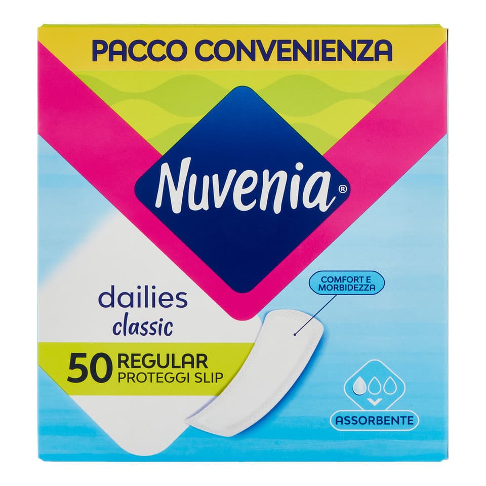 Dailies Classic Regular Proteggi Slip 50 Pz