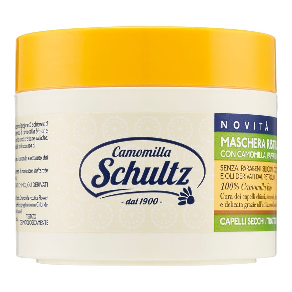 Maschera Per Capelli Camomilla Ristrutturante