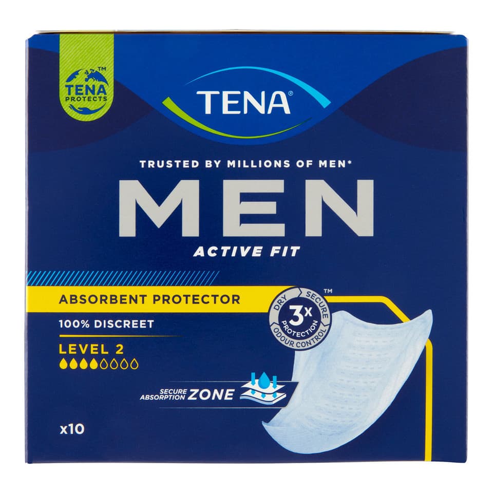 Men Absorbent Protector Level 2 10 Pz