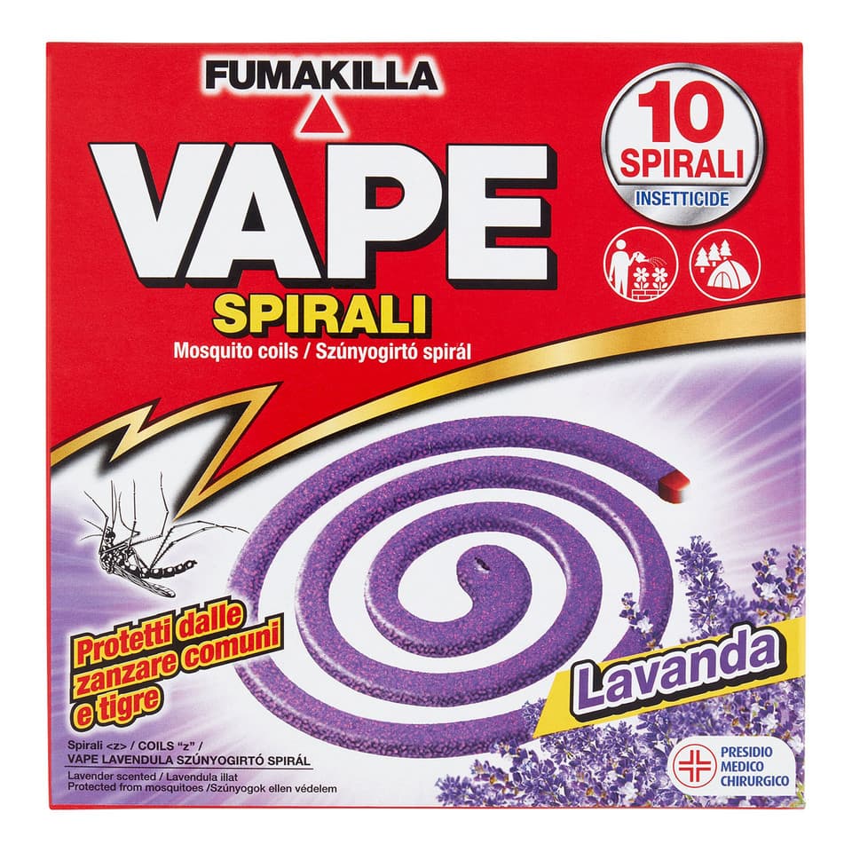 Spirali Lavanda 10 Pz