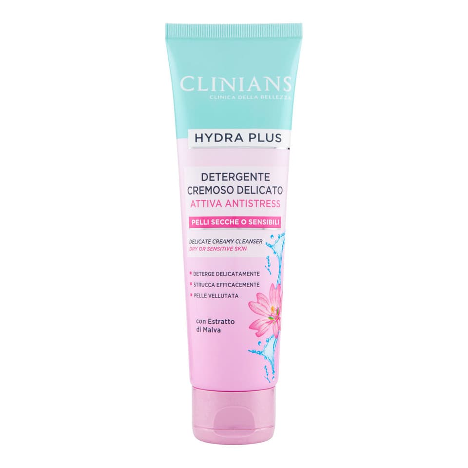 Hydra Plus Detergente Cremoso Delicato Attiva Antistress Pelli Secche O Sensibili