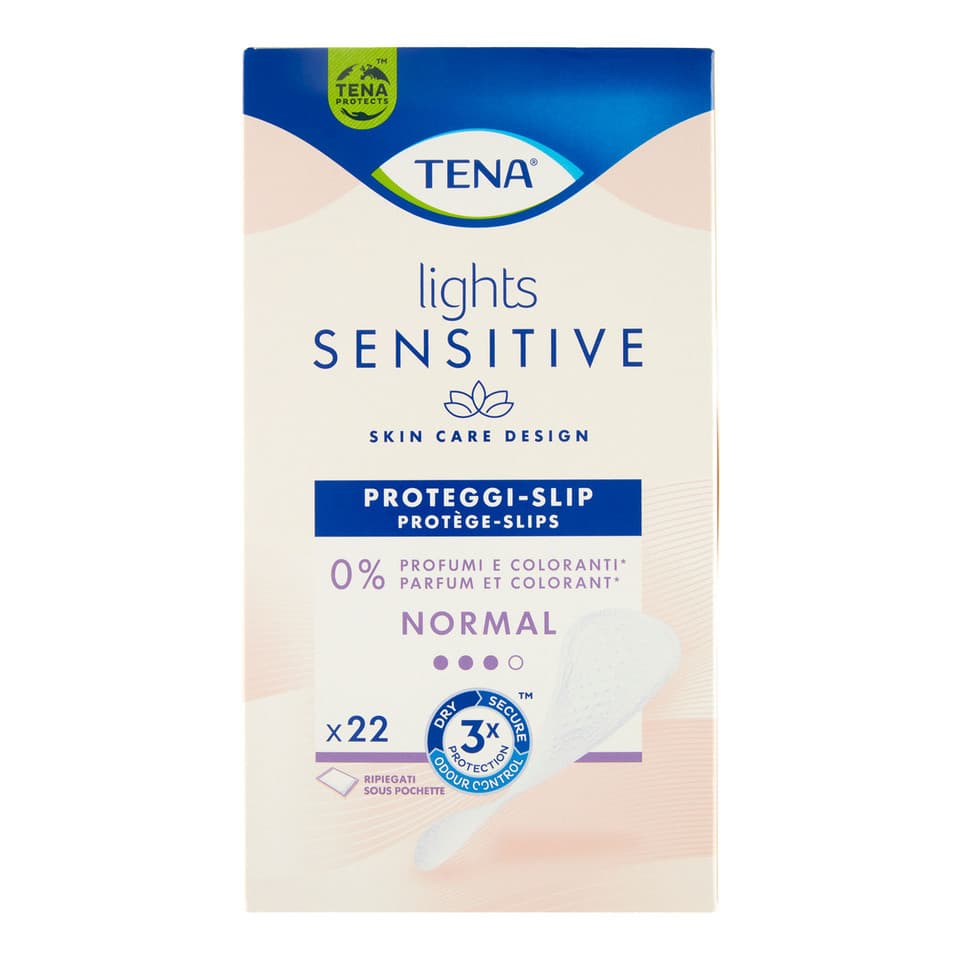 Lights Sensitive Proteggi-slip Normal Ripiegati 22 Pz