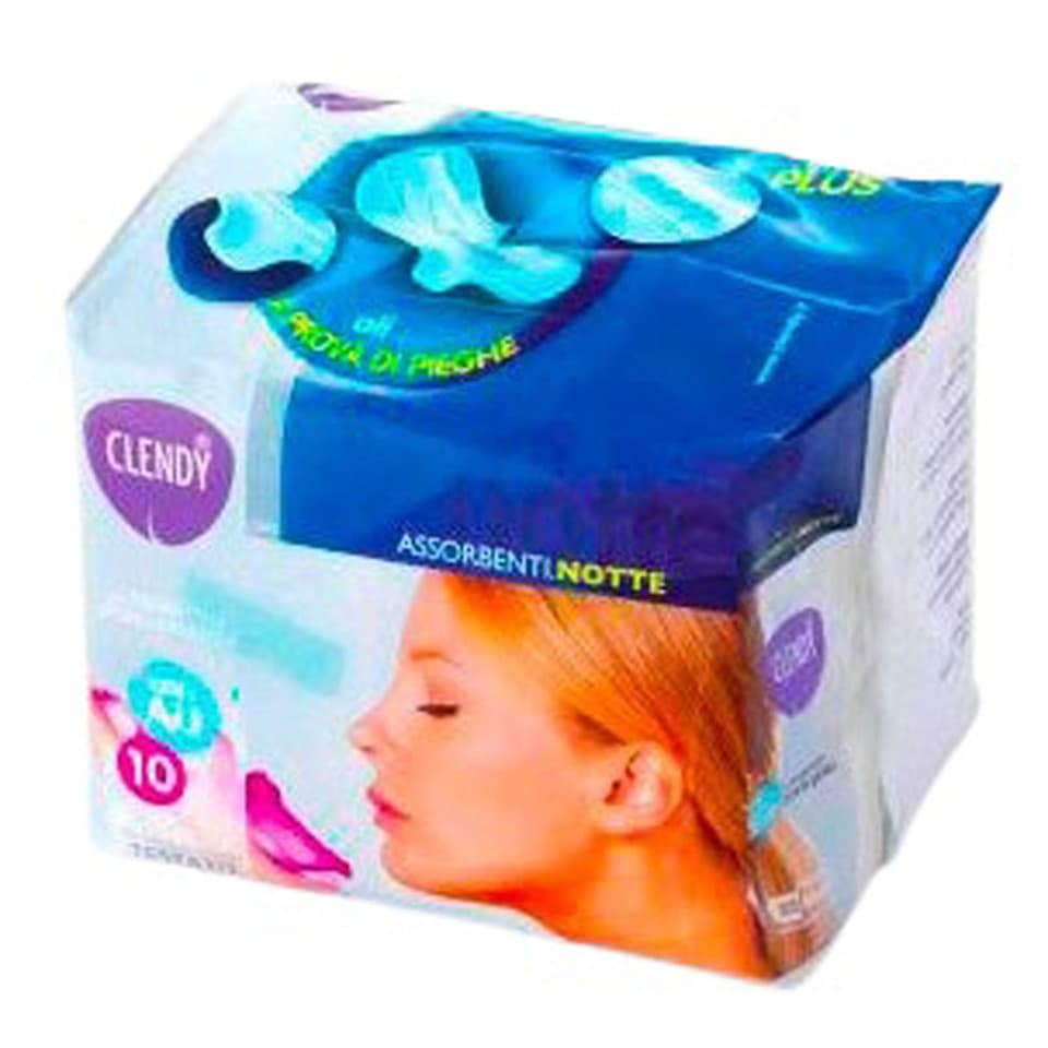 Assorbenti Notte Con Ali 10 Pz