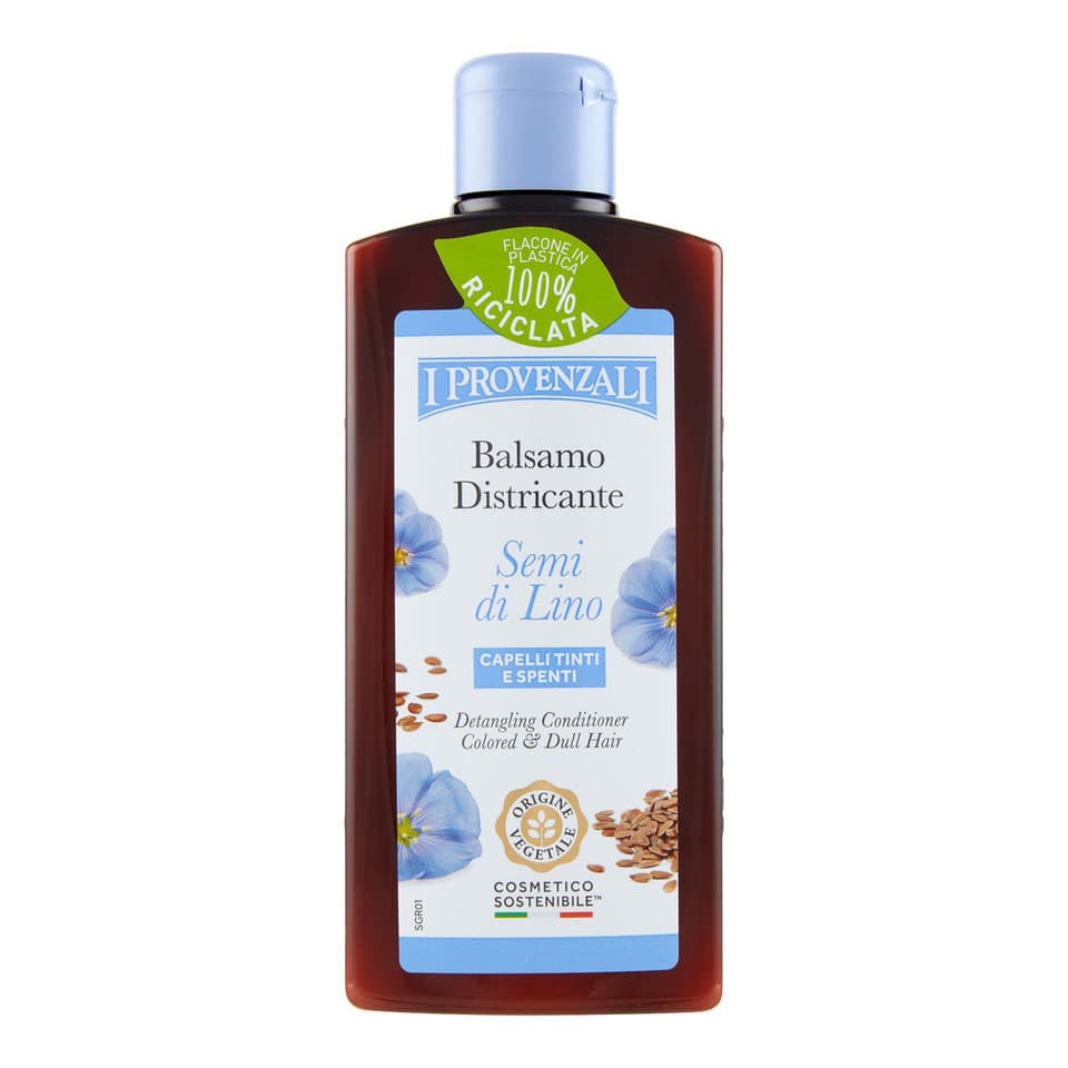 Balsamo Districante Semi Di Lino Capelli Tinti E Spenti