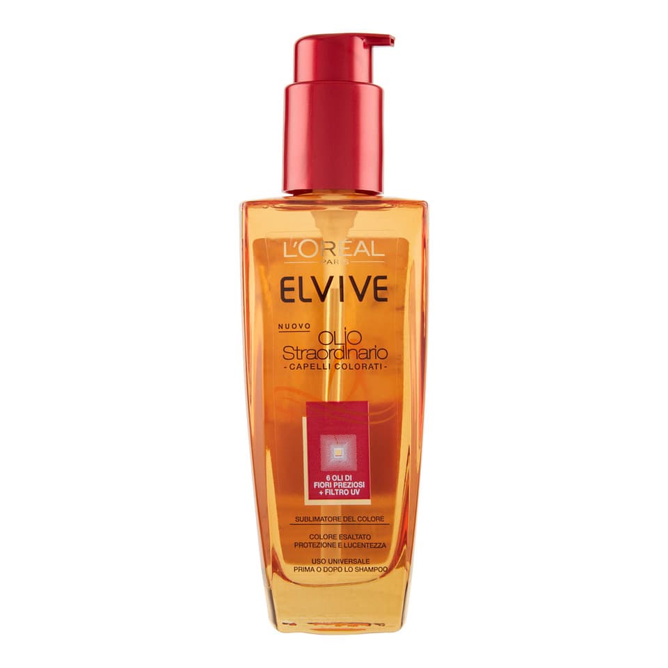 Trattamento Elvive Olio Straordinario, Azione Nutriente Per Capelli Colorati O Secchi
