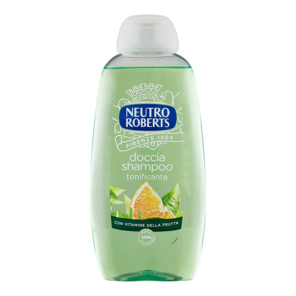 Doccia Shampoo Tonificante Con Vitamine Della Frutta