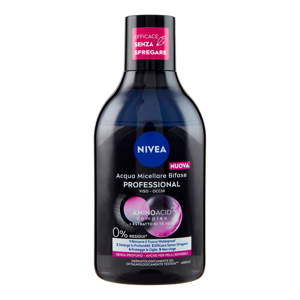 Acqua Micellare Bifase Professional Anche Per Pelli Sensibili