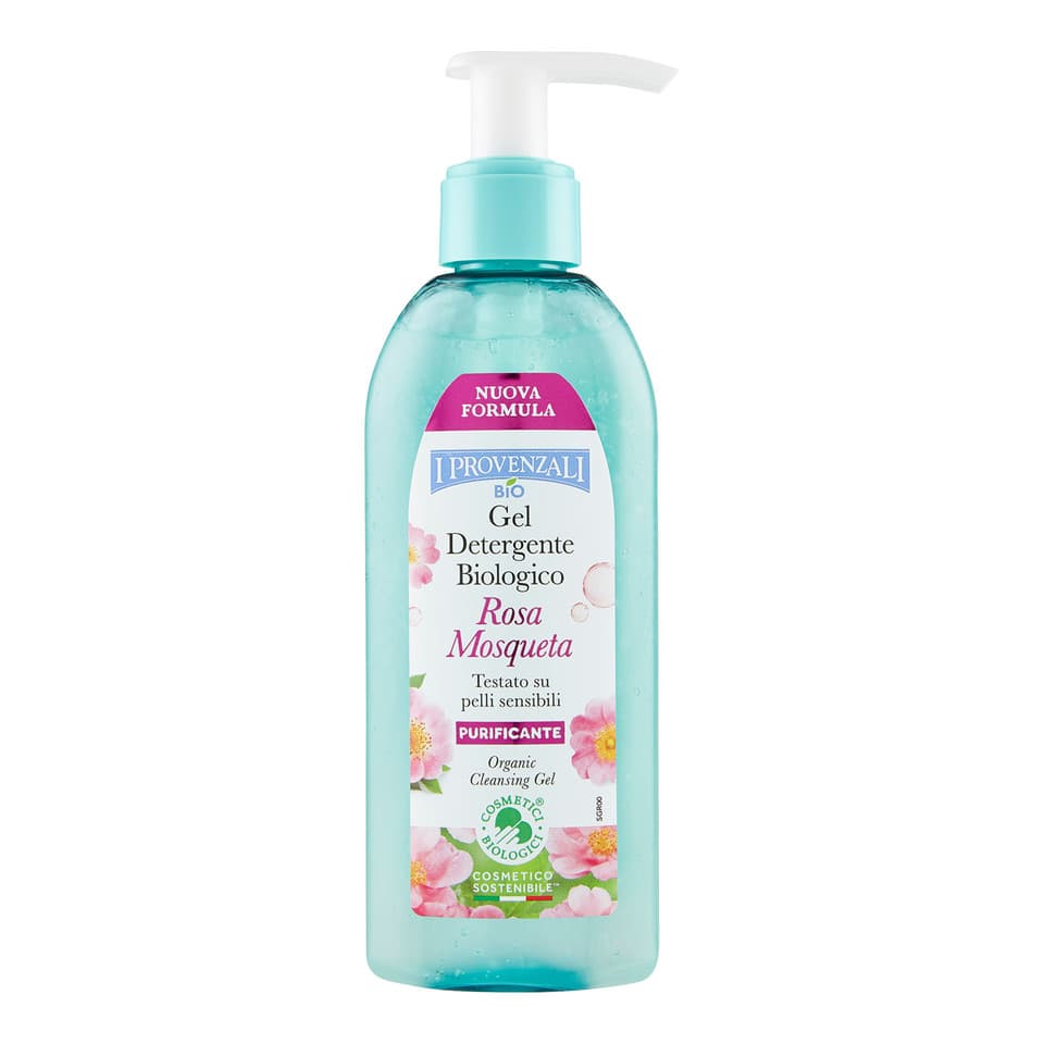Gel Viso Detergente Biologico 2in1 All'olio Di Rosa Mosqueta