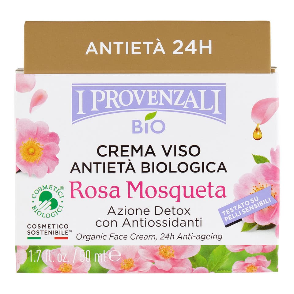 Bio Crema Viso Antietà Biologica Rosa Mosqueta
